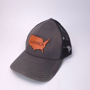 'Merica Snapback Baseball Trucker Hat Cap Mesh Back Richardson Style-112 Patch